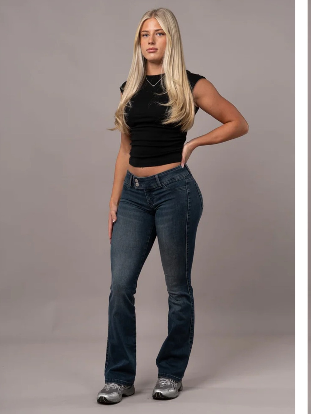 Brand new low rise fit jeans y2k emerald blue
